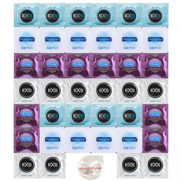 Premium Super Thin Balíček 41 ultra tenkých kondómov