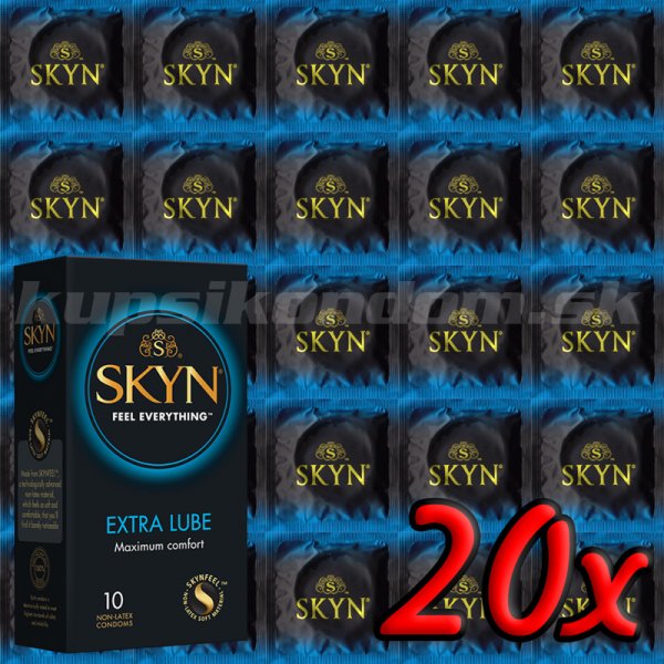 SKYN® Extra Lubricated 20ks SKYN® Extra Lubricated 20ks