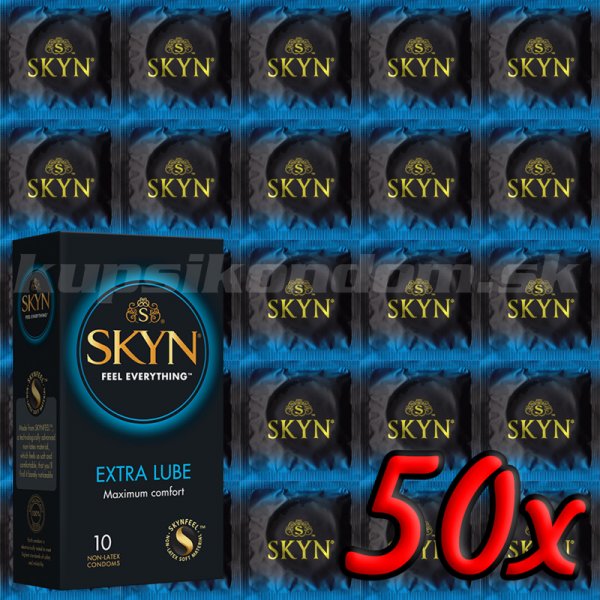 SKYN® Extra Lubricated 50ks SKYN® Extra Lubricated 50ks