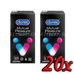 Durex Mutual Pleasure 20pc