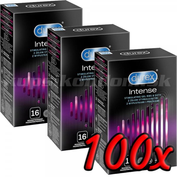 Durex Intense Orgasmic 100ks Durex Intense Orgasmic 100ks