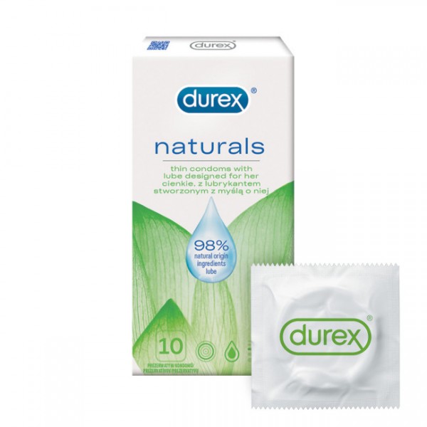 Durex Naturals 10ks - exp. 11/2025