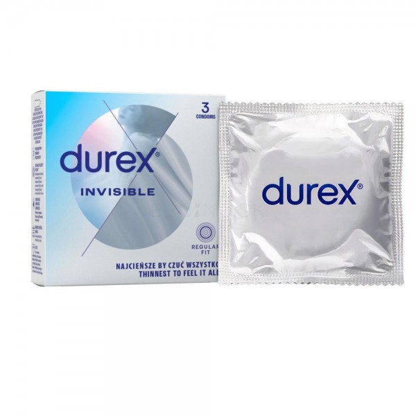 Durex Invisible Superthin 3ks Durex Invisible Superthin 3ks
