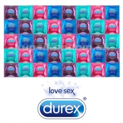 Durex Exclusive Mix balíček - 40 kondómov Durex