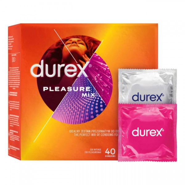 Durex Pleasure Mix 40ks