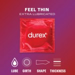 Durex Feel Thin Extra Lubricated 24ks Durex Feel Thin Extra Lubricated 24ks
