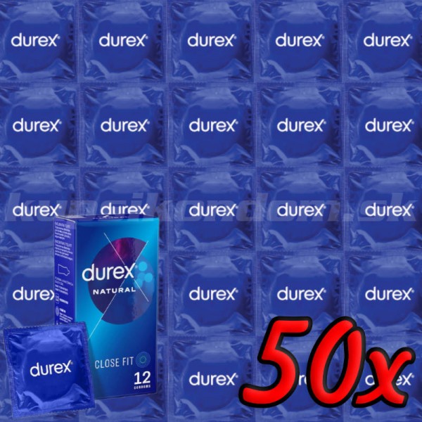 Durex Natural Slim 50ks