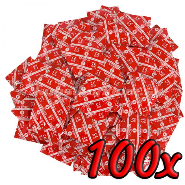 Durex London Rot 100ks