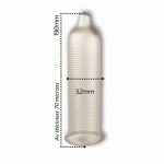 Adore Ribbed Pleasure 100ks