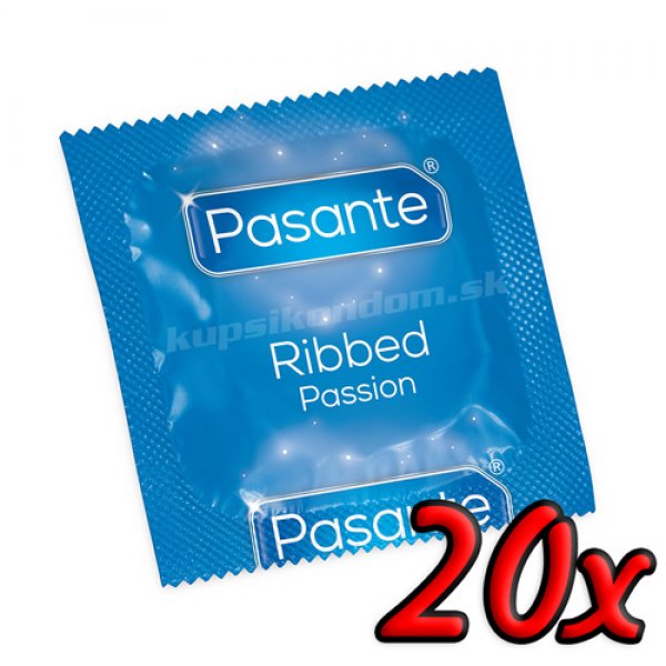 Pasante Ribbed Passion 20ks Pasante Ribbed Passion 20ks
