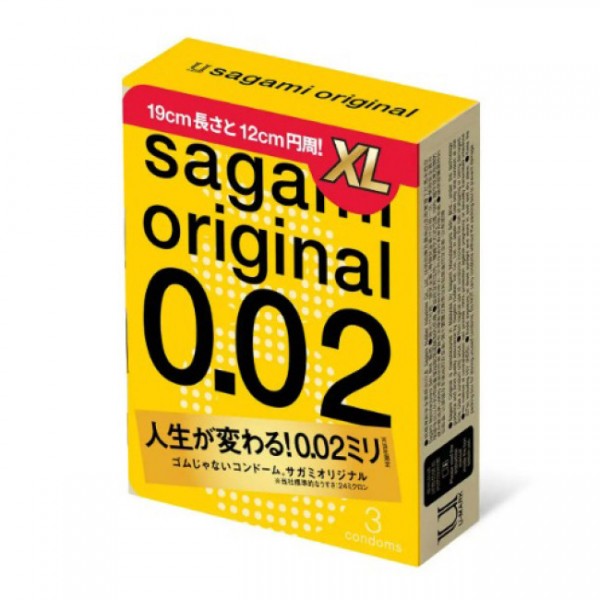 Sagami Original 0.02 XL 3ks