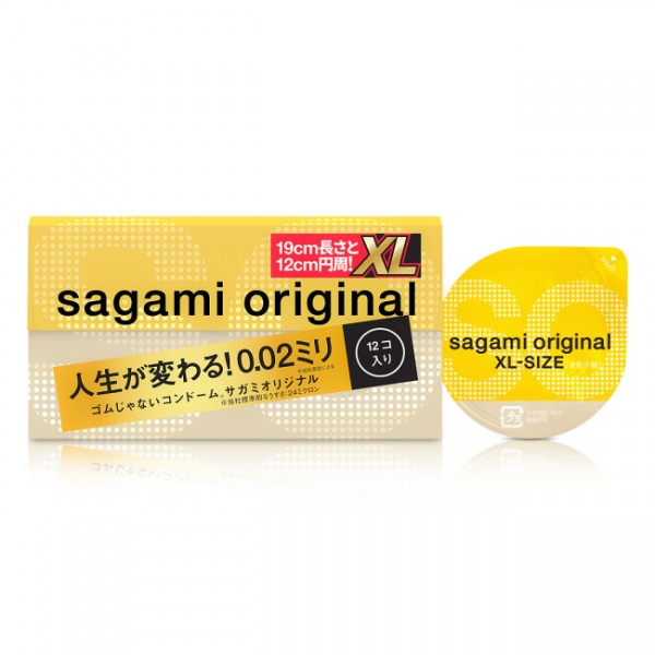 Sagami Original 0.02 XL 12ks Sagami Original 0.02 XL 12ks