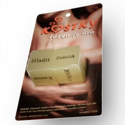 Erotická hra Láska je hra - Erotické kocky