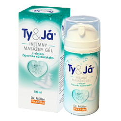Dr. Müller Ty&Ja lubrikačný gél - s olejom čajovníka austrálskeho 100ml