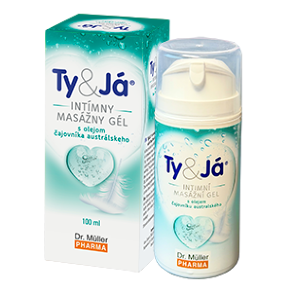 Dr. Müller Ty&Ja lubrikačný gél - s olejom čajovníka austrálskeho 100ml Dr. Müller Ty&Ja lubrikačný gél - s olejom čajovníka austrálskeho 100ml