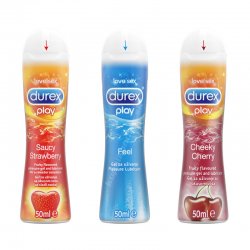 Durex Play Feel + Cherry + Strawberry 3x50ml