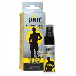 Pjur Superhero STRONG Performance Spray 20ml - Sprej pre dlhšiu výdrž