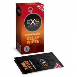 EXS Delay Wipes 6ks