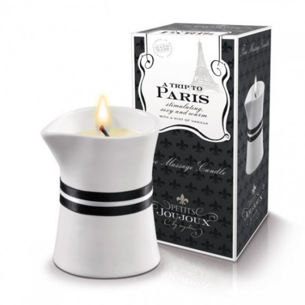 Petits Joujoux Massage Candle A trip to Paris 120g - masážna sviečka Petits Joujoux Massage Candle A trip to Paris 120g - masážna sviečka