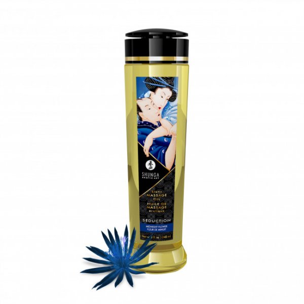 Shunga Erotic Massage Oil Seduction Midnight 240ml Shunga Erotic Massage Oil Seduction Midnight 240ml