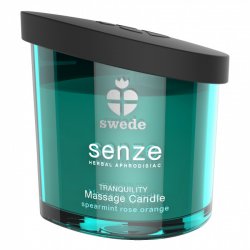 Swede Senze Massage Candle Tranquility Spearmint Rose Orange 150ml