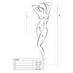 Passion Bodystocking BS064 Biela