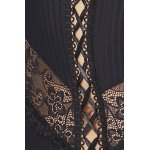 Passion Zoja Corset Čierna - Luxusný korzet Passion Zoja Corset Čierna - Luxusný korzet