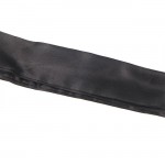 Subblime Transparent Fabric Robe with Lace Detail Black Subblime Transparent Fabric Robe with Lace Detail Black