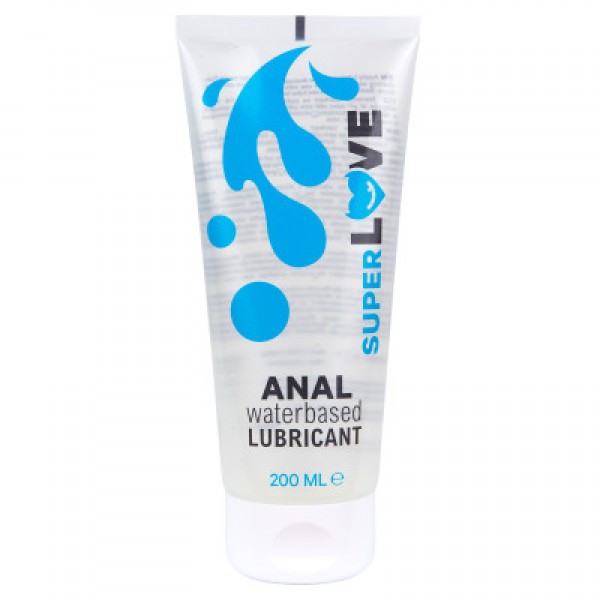 SuperLove Anal Waterbased Lubricant 200ml