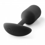 b-Vibe Snug Plug 2 - Análny kolík Čierna b-Vibe Snug Plug 2 - Análny kolík Čierna