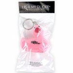 Big Teaze Toys I Rub My Duckie Keychain Pink