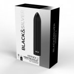 Black & Silver Kernex 2 Vibrating Bullet Black Black & Silver Kernex 2 Vibrating Bullet Black