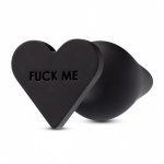 Blush Temptasia Fuck Me Butt Plug Black Blush Temptasia Fuck Me Butt Plug Black