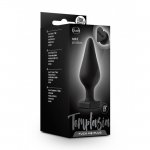 Blush Temptasia Fuck Me Butt Plug Black Blush Temptasia Fuck Me Butt Plug Black