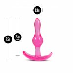 Blush B Yours Curvy Anal Plug Pink Blush B Yours Curvy Anal Plug Pink