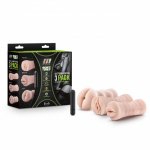Blush M For Men 3pack Vibrating Stroker Kit