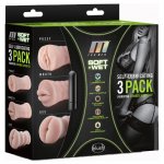 Blush M For Men 3pack Vibrating Stroker Kit