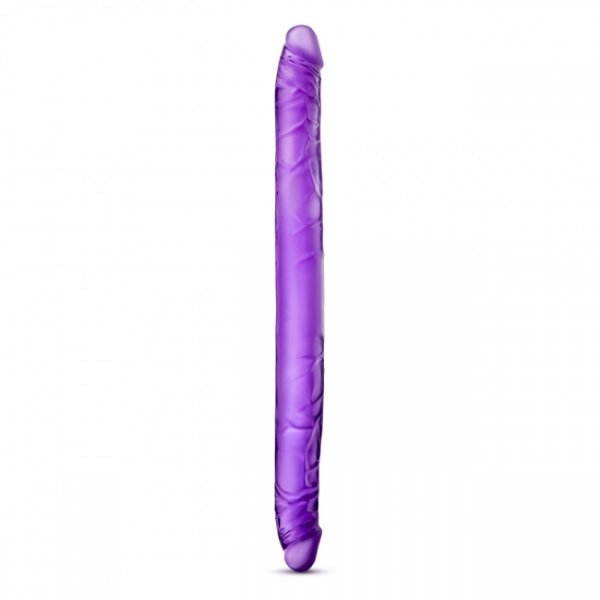 Blush B Yours 16 Inch Double Dildo Purple Blush B Yours 16 Inch Double Dildo Purple