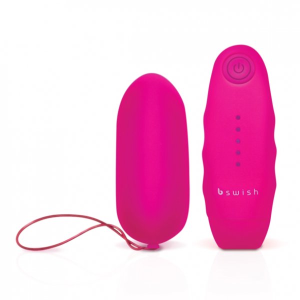 Bswish Bnaughty Classic Unleashed - Bezdrôtové vibračné vajíčko Ružové
