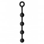 Doc Johnson Kink Solid Anal Balls 100% Silicone Black