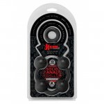 Doc Johnson Kink Solid Anal Balls 100% Silicone Black
