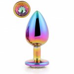 Dream Toys Gleaming Love Plug Multicolour Large Dream Toys Gleaming Love Plug Multicolour Large