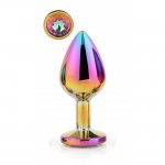 Dream Toys Gleaming Love Plug Multicolour Medium Dream Toys Gleaming Love Plug Multicolour Medium