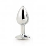 Dream Toys Gleaming Love Plug Silver Small