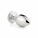 Dream Toys Gleaming Love Plug Silver Small