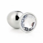 Dream Toys Gleaming Love Plug Silver Small