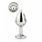 Dream Toys Gleaming Love Plug Silver Medium
