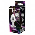 Dream Toys Gleaming Love Plug Silver Large