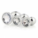 Dream Toys Gleaming Love Plug Silver Set