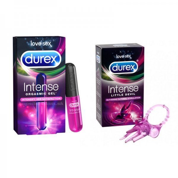 Durex Intense Orgasmic Gel 10ml + Little Devil